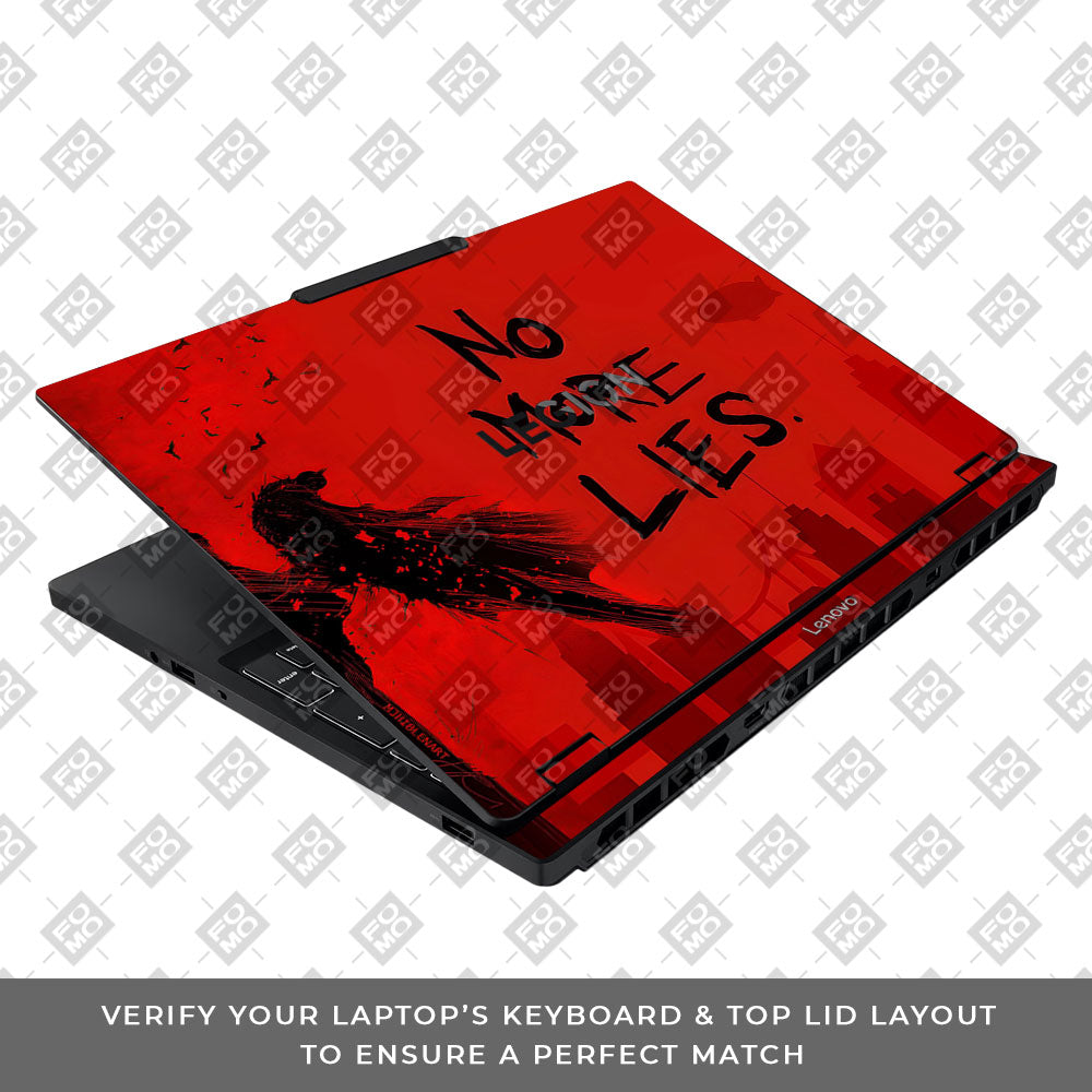 Batman No More Lies Lenovo Legion 5 15IAX10 Laptop Skin