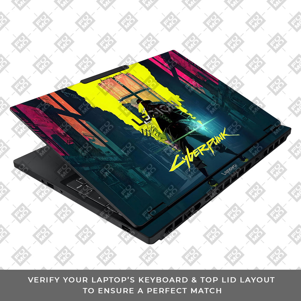 Cyberpunk Uprising Lenovo Legion 5 15IAX10 Laptop Skin