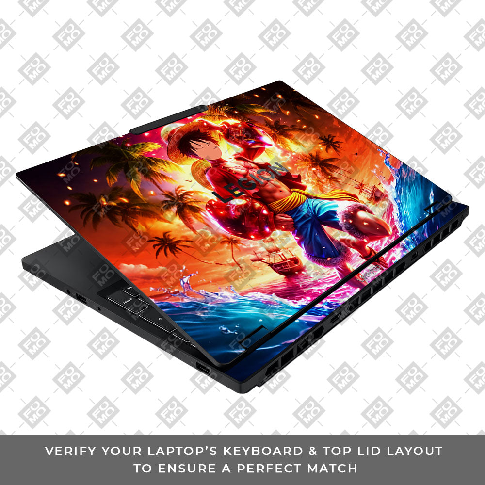 Luffy's Radiant Will Lenovo Legion 5 15IAX10 Laptop Skin