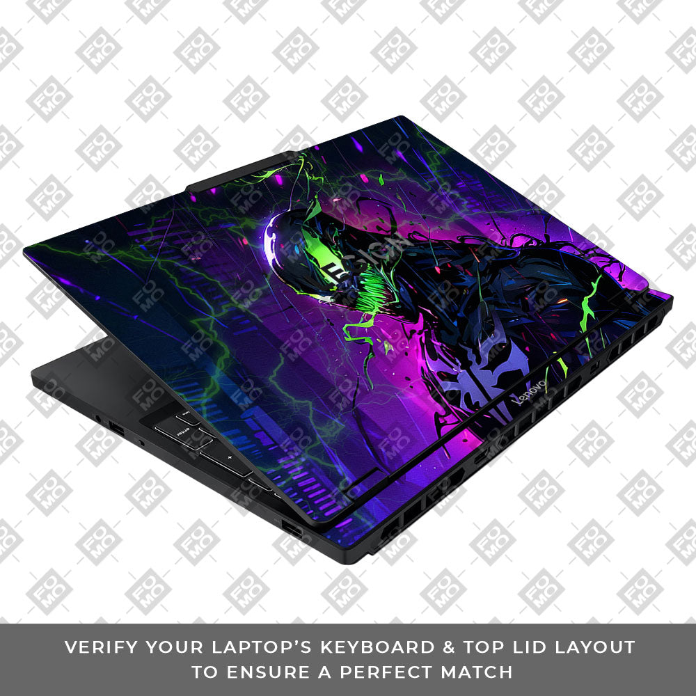 Venom Chaos Surge Lenovo Legion 5 15IAX10 Laptop Skin