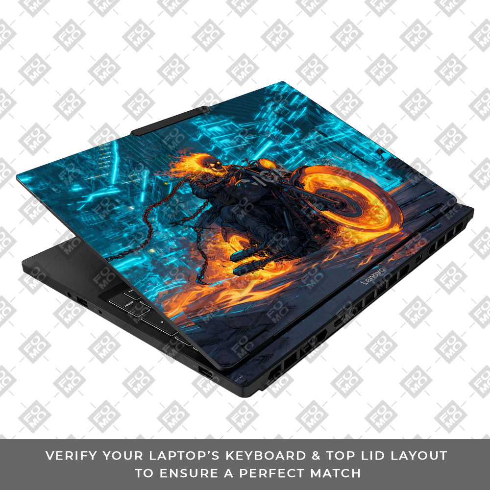 Hellfire Rider Lenovo Legion 5 15IAX10 Laptop Skin
