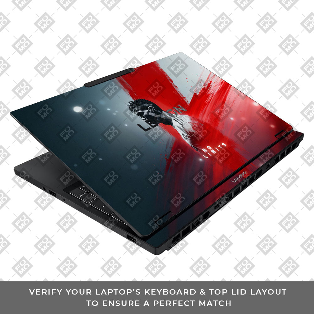 No Limits Ronaldo Spirit Lenovo Legion 5 15IAX10 Laptop Skin