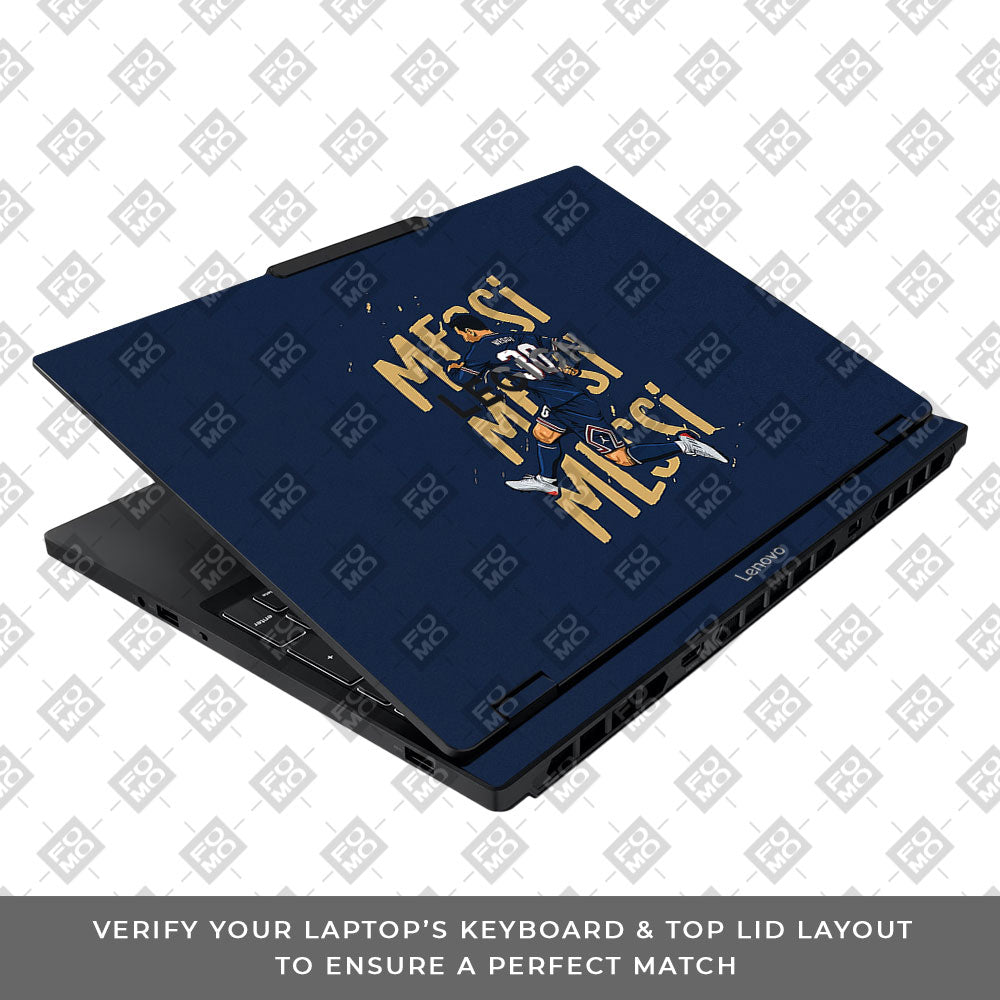 Messi Motion Masterpiece Lenovo Legion 5 15IAX10 Laptop Skin