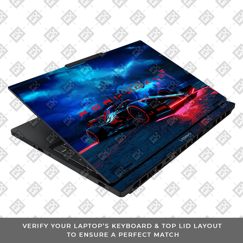 Fututristic Formula 1 Lenovo Legion 5 15IAX10 Laptop Skin