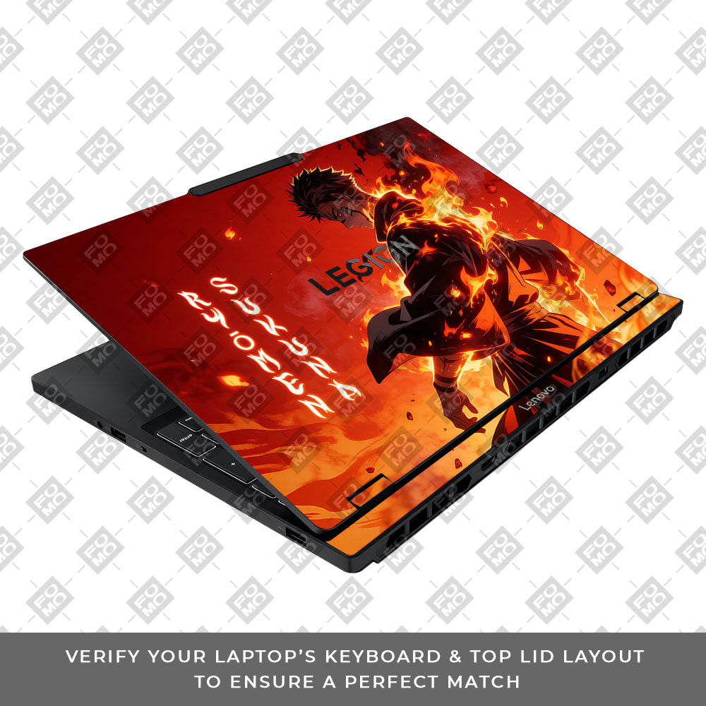Ryomen Sukuna Lord of Curses Lenovo Legion 5 15IAX10 Laptop Skin