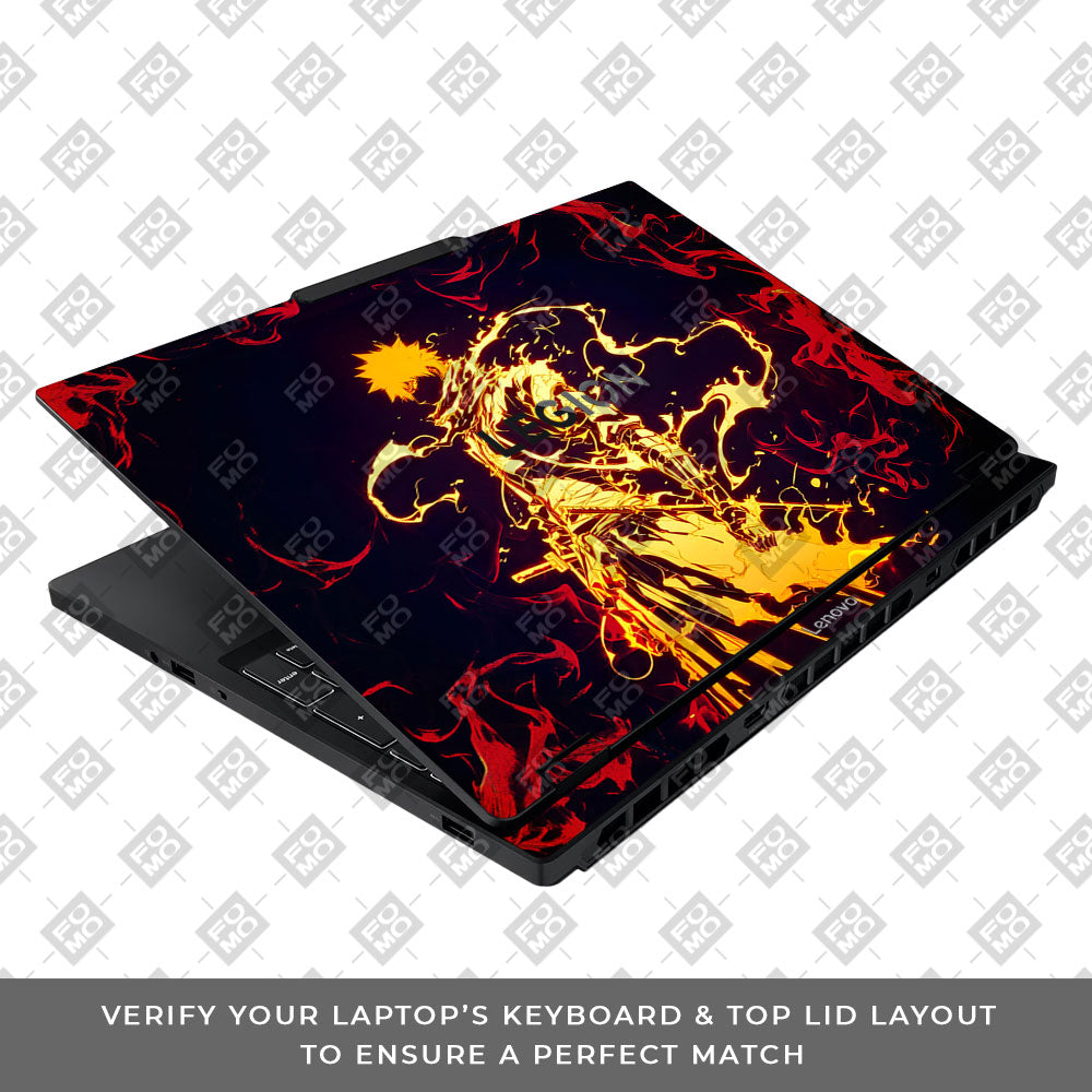Bleach Ichigo Bankai Form Lenovo Legion 5 15IAX10 Laptop Skin