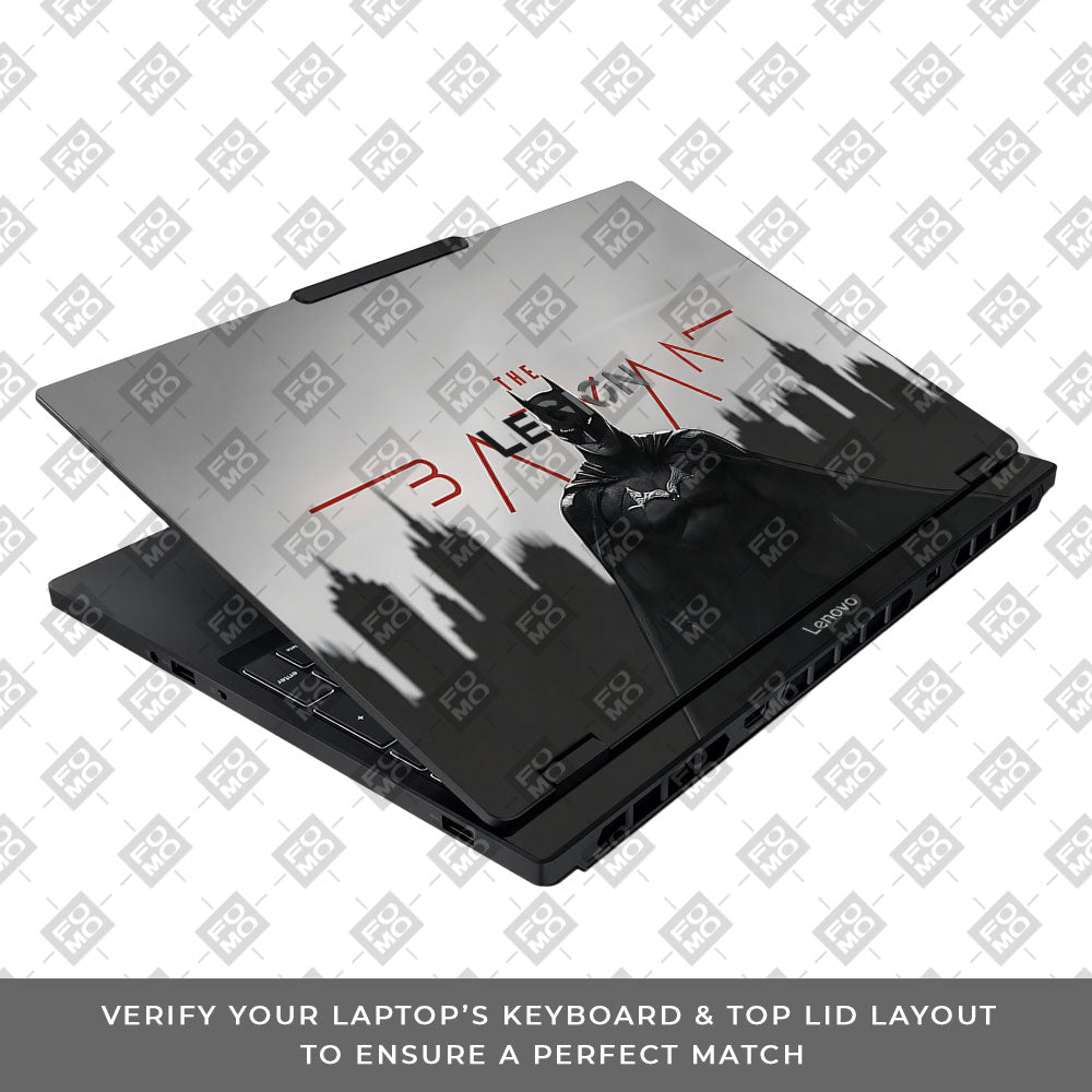 Gotham's Dark Avenger Lenovo Legion 5 15IAX10 3D Laptop Skin