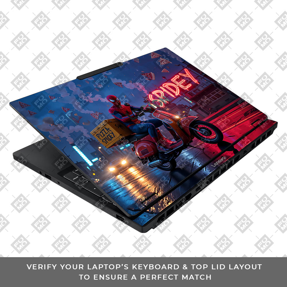 Pizza Spidey Lenovo Legion 5 15IAX10 Laptop Skin