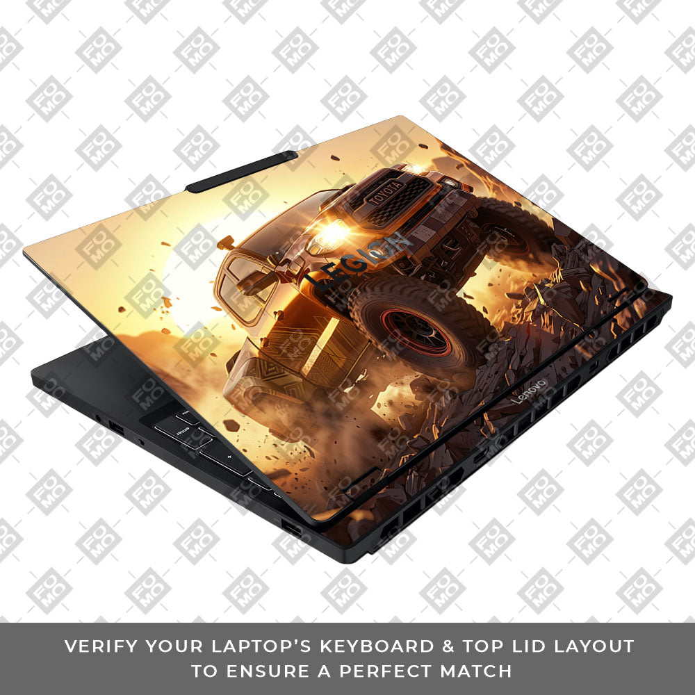Toyota Off Road Beast Lenovo Legion 5 15IAX10 Laptop Skin