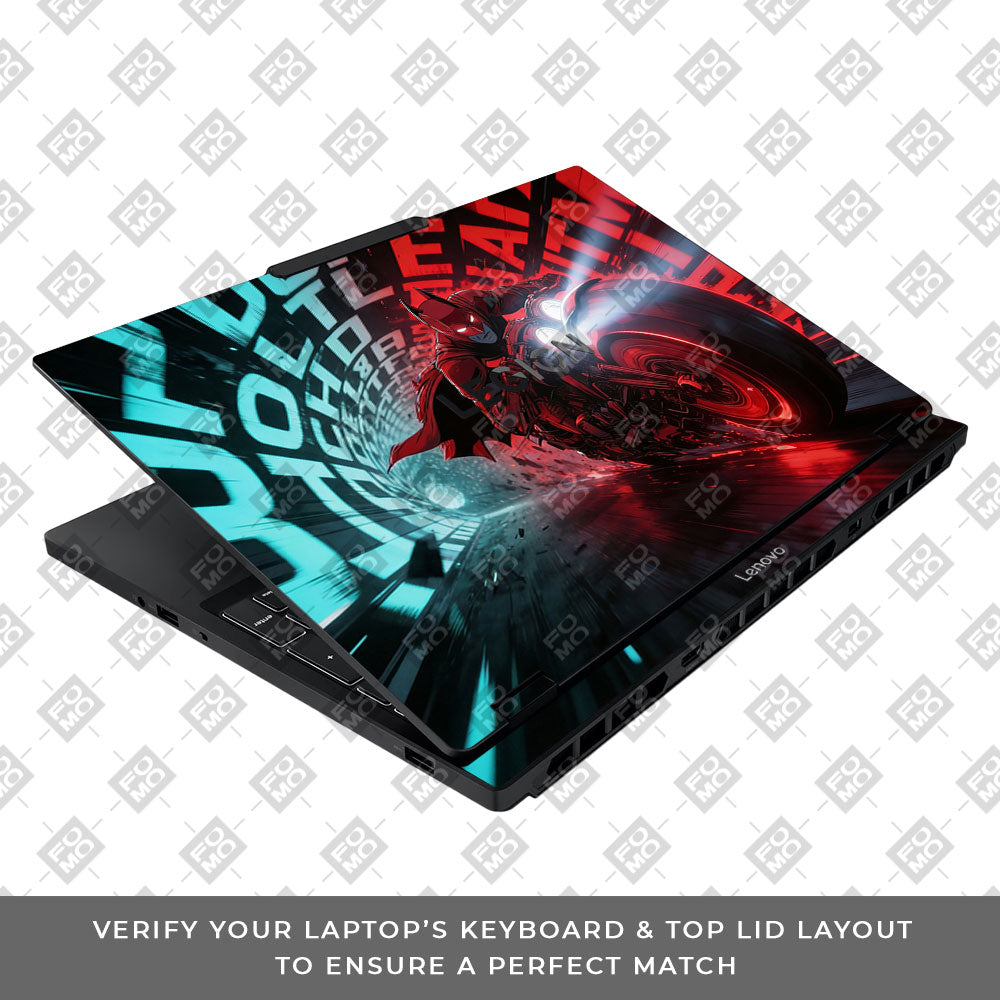 Batman's Cyber Pursuit Lenovo Legion 5 15IAX10 3D Laptop Skin