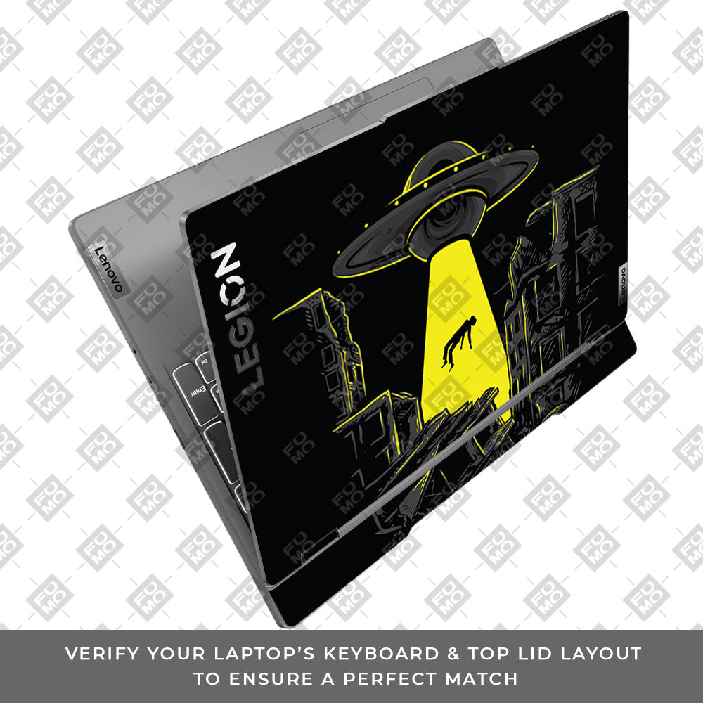Alien Abduction Lenovo Legion 5 15IRX9 Laptop Skin