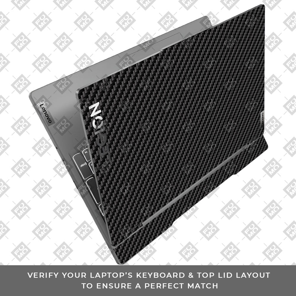 Textured Carbon Fibre Lenovo Legion 5 15IRX9 Laptop Skin