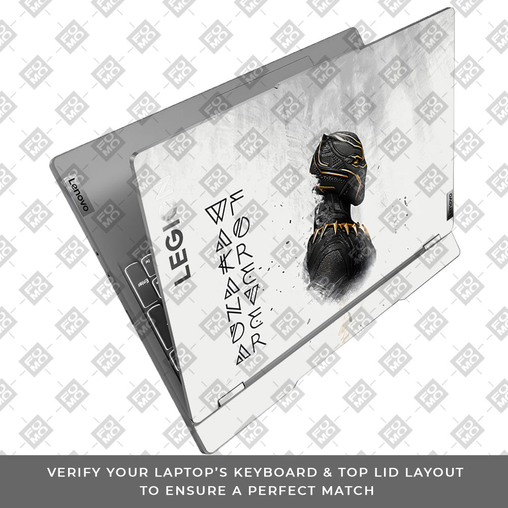 Wakanda Forever Black Panther Comic Lenovo Legion 5 15IRX9 Laptop Skin
