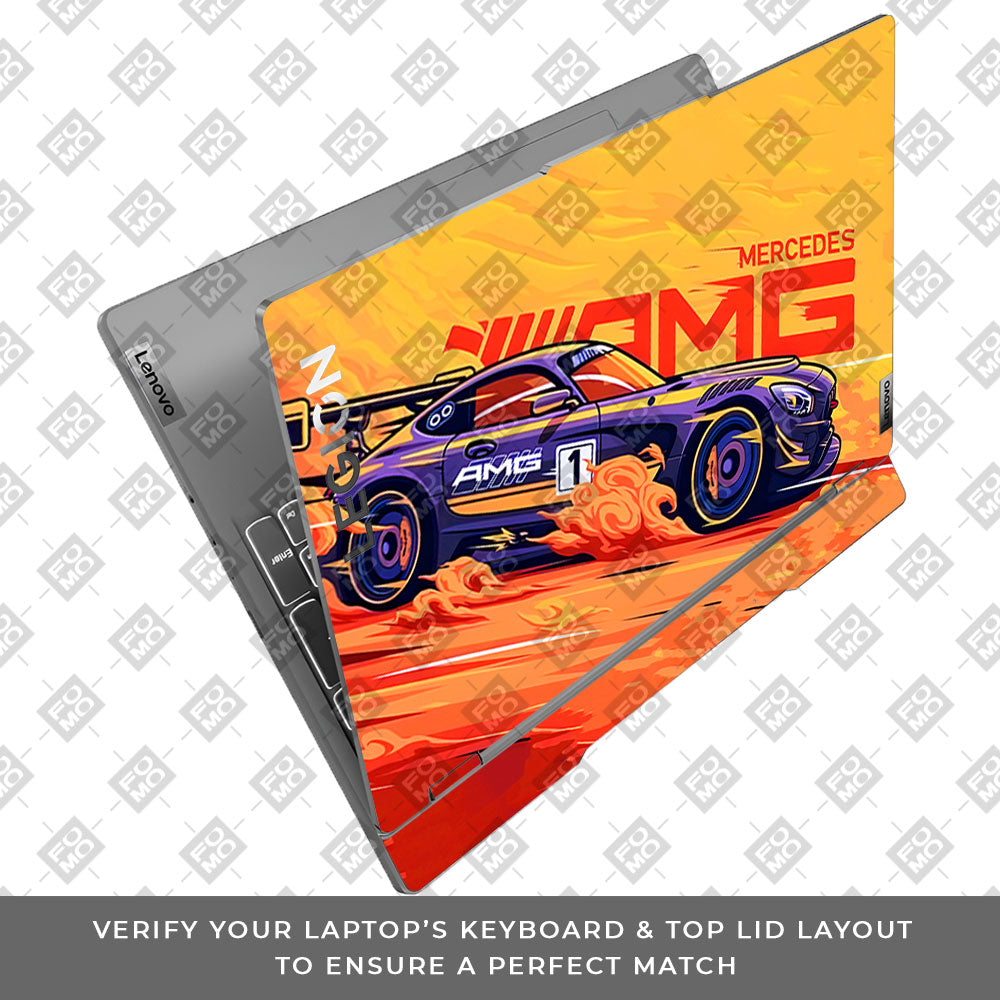 Mercedes AMG Lenovo Legion 5 15IRX9 Laptop Skin