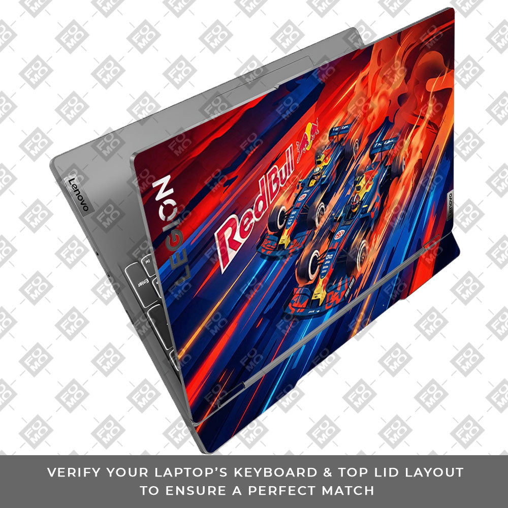 Red Bull Racing Velocity Lenovo Legion 5 15IRX9 Laptop Skin
