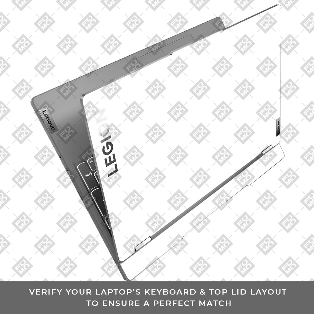 Textured White Lenovo Legion 5 15IRX9 Laptop Skin