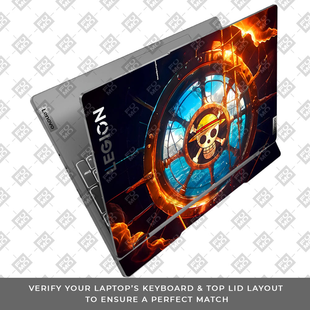 Straw Hat Pirates Emblem Lenovo Legion 5 15IRX9 Laptop Skin