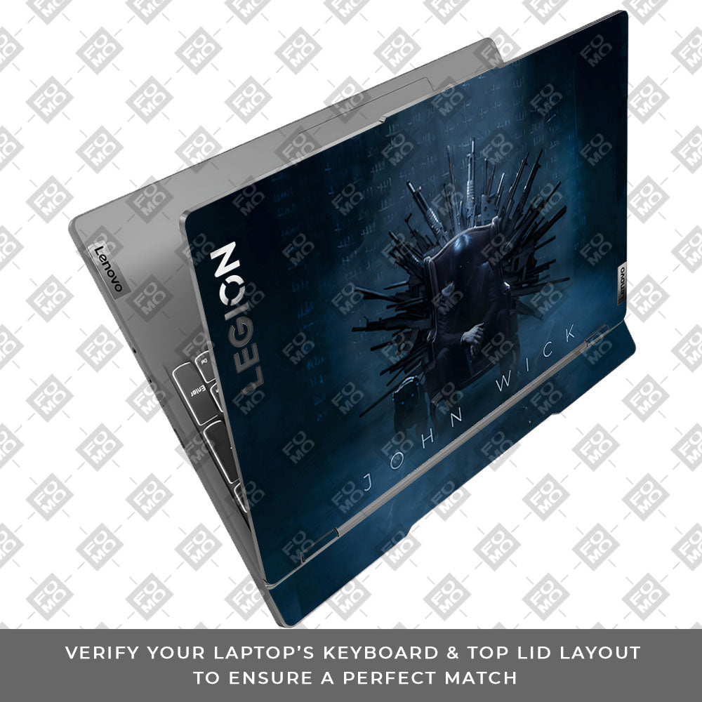 John Wick Assassin Lenovo Legion 5 15IRX9 Laptop Skin