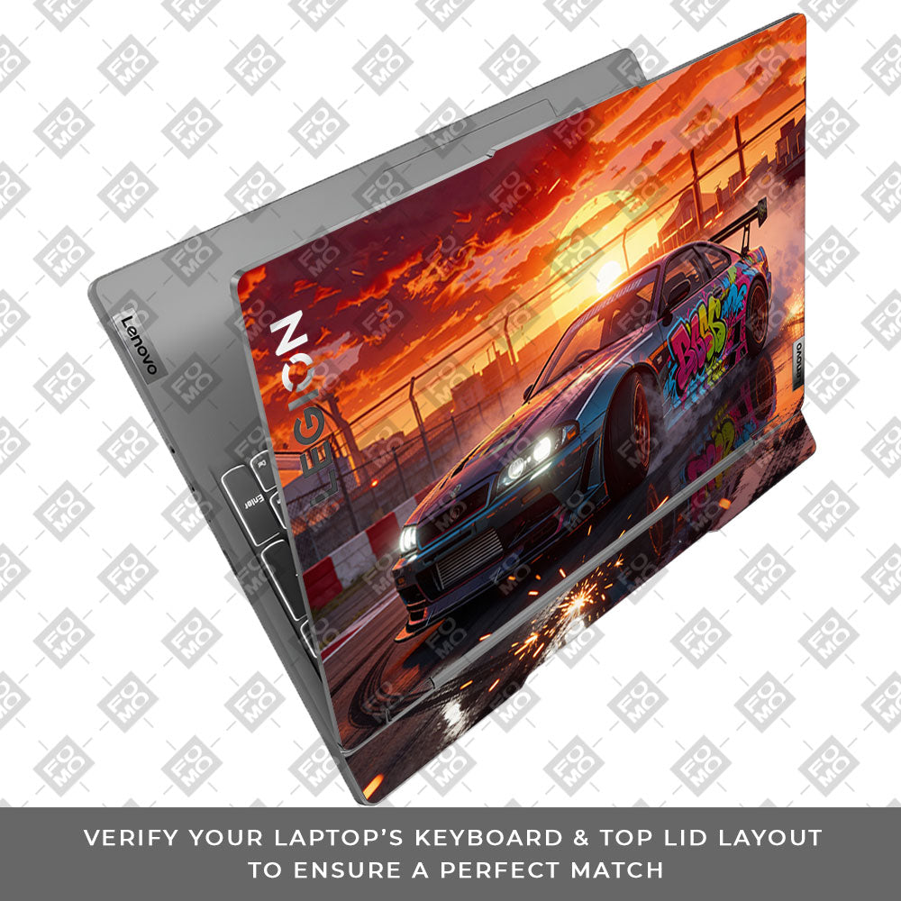 Tokyo Drift Vibes Lenovo Legion 5 15IRX9 Laptop Skin