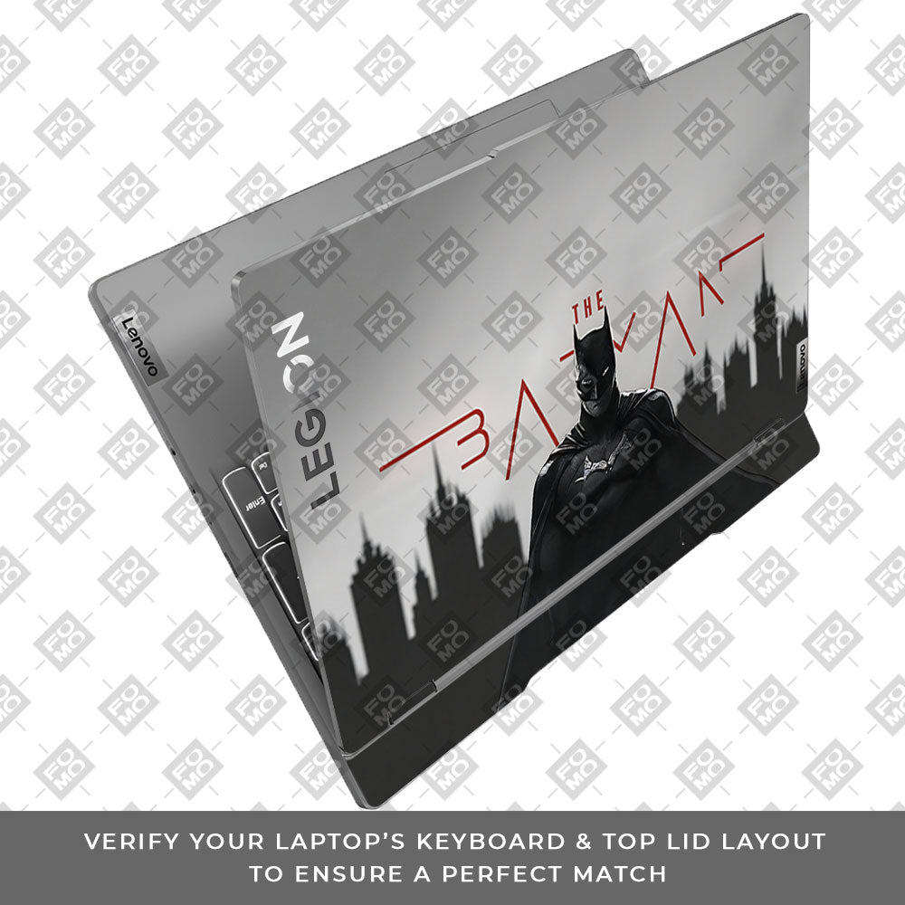 Gotham's Dark Avenger Lenovo Legion 5 15IRX9 3D Laptop Skin
