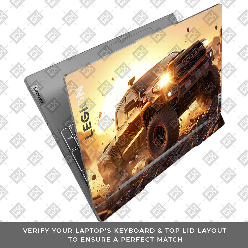 Toyota Off Road Beast Lenovo Legion 5 15IRX9 Laptop Skin