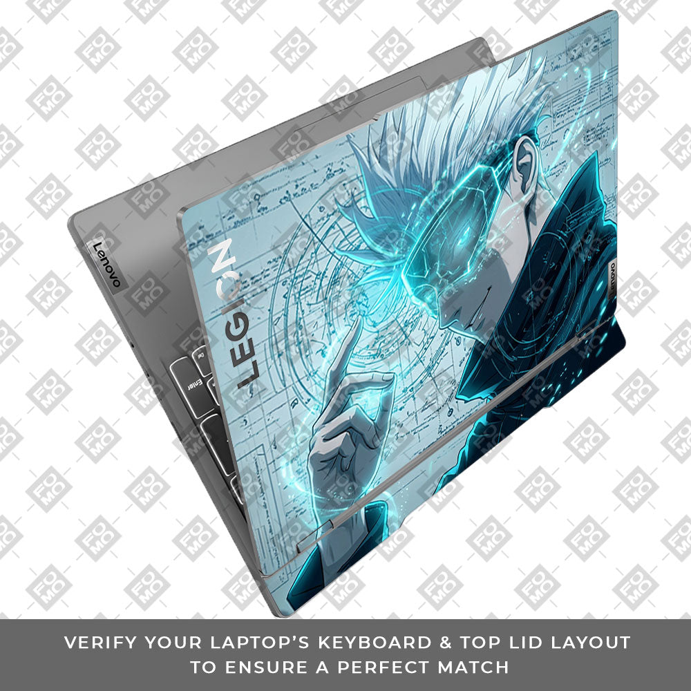 Gojo Satoru Power Lenovo Legion 5 15IRX9 Laptop Skin