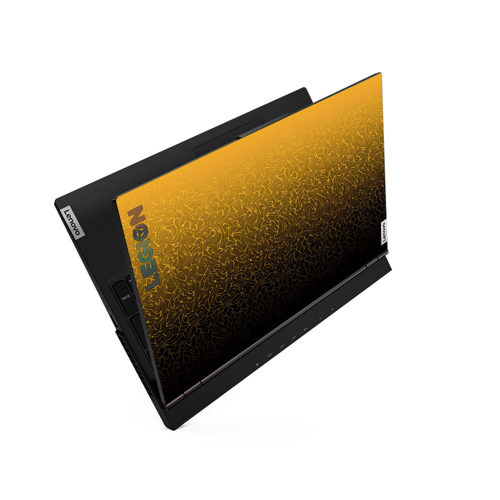 Orange to Black Gradient Lenovo Legion 5 15ARH05 Laptop Skin