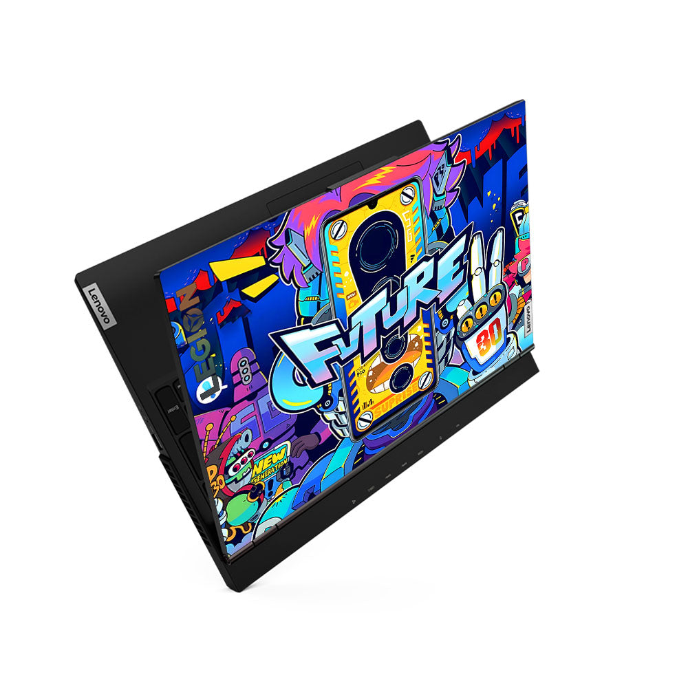 Futuristic Cyberpunk Vision Lenovo Legion 5 15ARH05 Laptop Skin