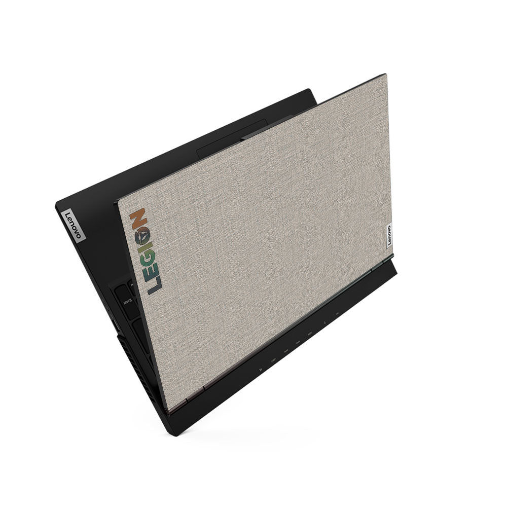 Textured Fabric Grey Lenovo Legion 5 15ARH05 Laptop Skin