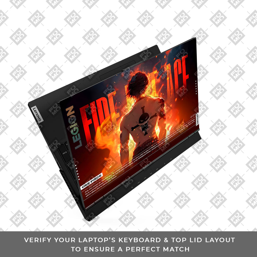 Fire Fist Ace Lenovo Legion 5 15ARH05 Laptop Skin