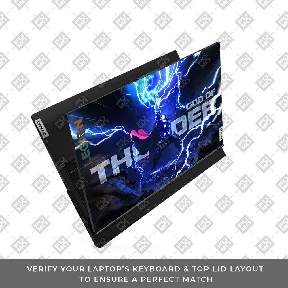 Thor God of Thunder Lenovo Legion 5 15ARH05 Laptop Skin