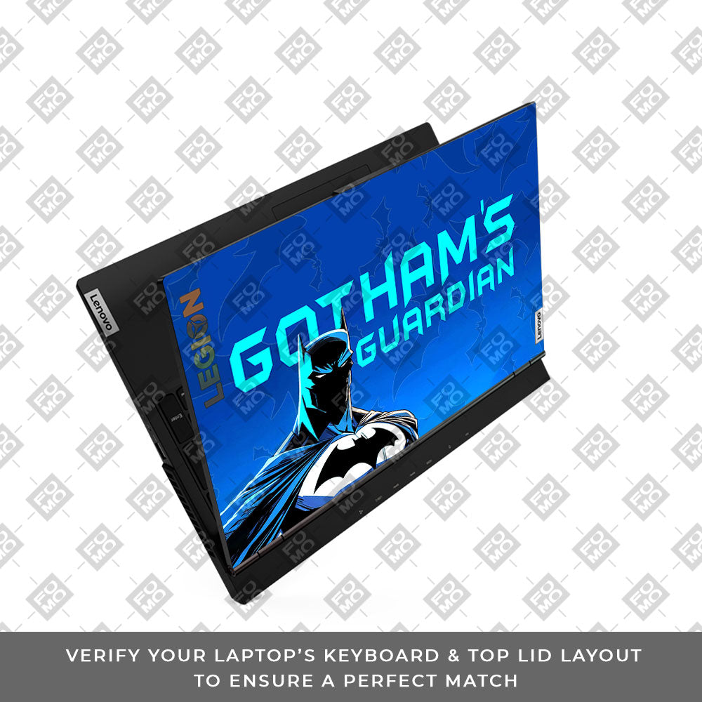 Gotham's Guardian Batman Lenovo Legion 5 15ARH05 Laptop Skin