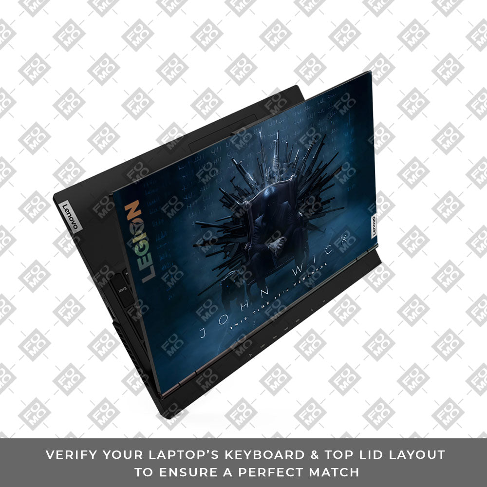 John Wick Assassin Lenovo Legion 5 15ARH05 Laptop Skin
