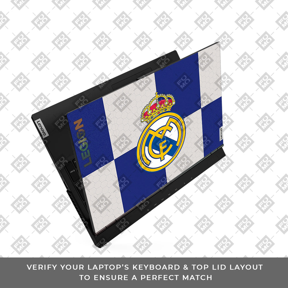 Royal Reign Real Madrid Glory Lenovo Legion 5 15ARH05  Laptop Skin
