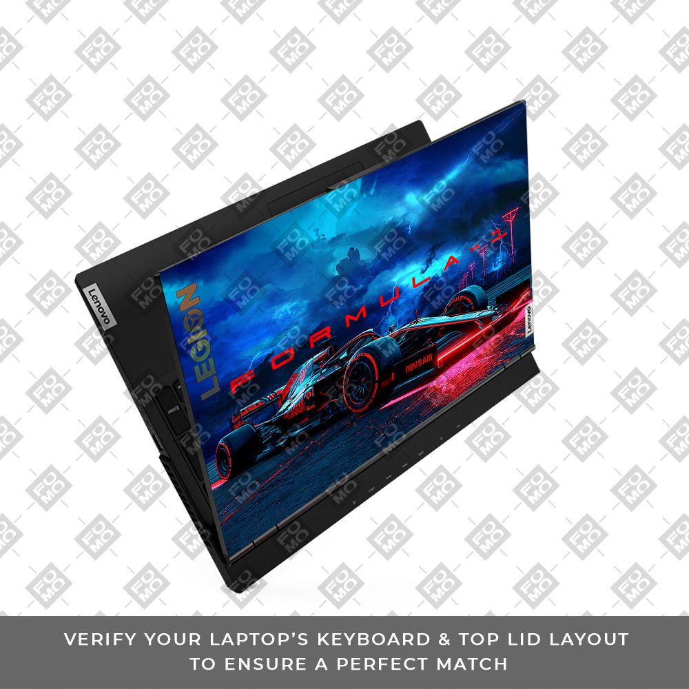 Fututristic Formula 1 Lenovo Legion 5 15ARH05  Laptop Skin