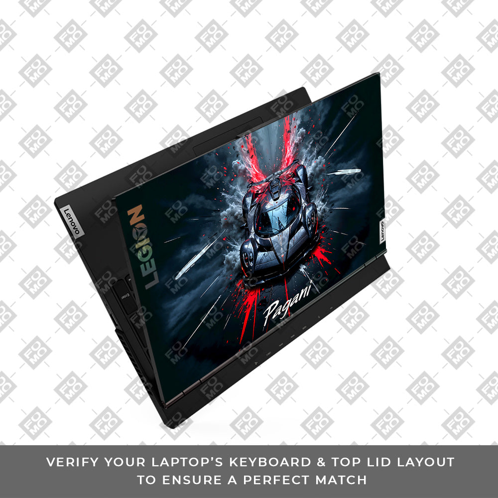 Pagani Midnight Impact Lenovo Legion 5 15ARH05  Laptop Skin