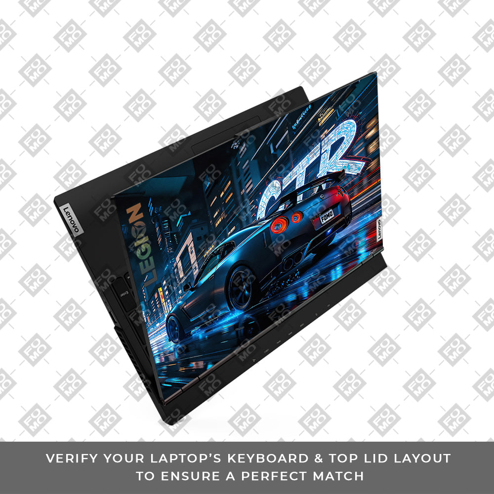 Neon GTR Nights Lenovo Legion 5 15ARH05  Laptop Skin