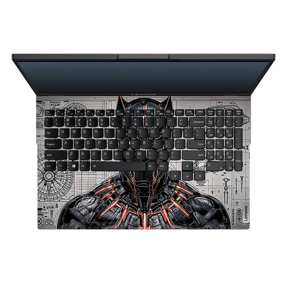 Black Panther Vibranium Tech Lenovo Legion 5 15ARH05 Laptop Skin