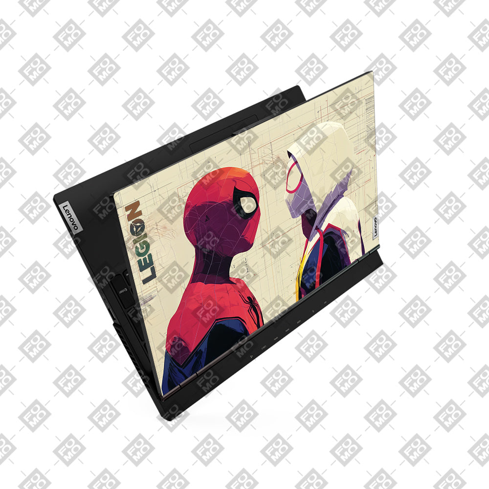 Spider Man X Spider Gwen Lenovo Legion 5 15ARH05 Laptop Skin