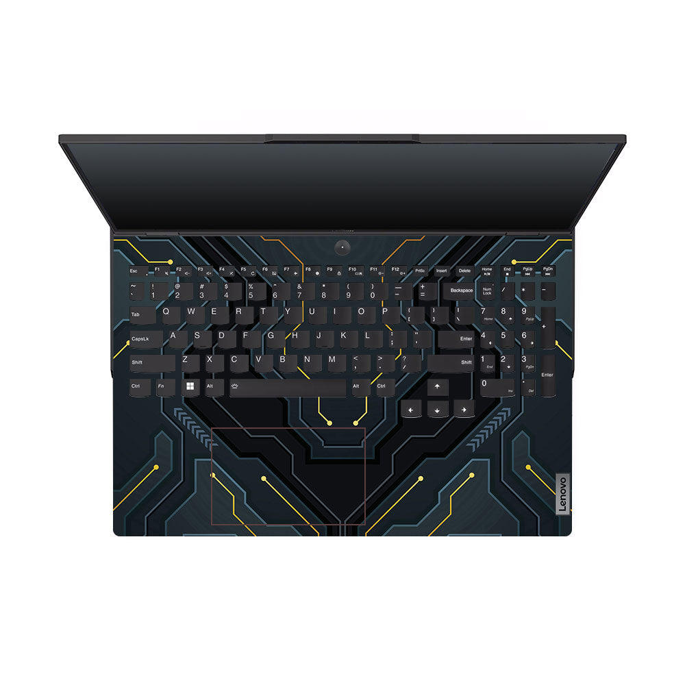 Futuristic Techno Lenovo Legion 5 Pro 16IRX8 and 16IRX9 Laptop Skin