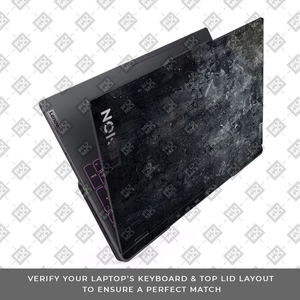Dark Slate Armor Lenovo Legion 5 Pro 16IRX8 and 16IRX9 Laptop Skin