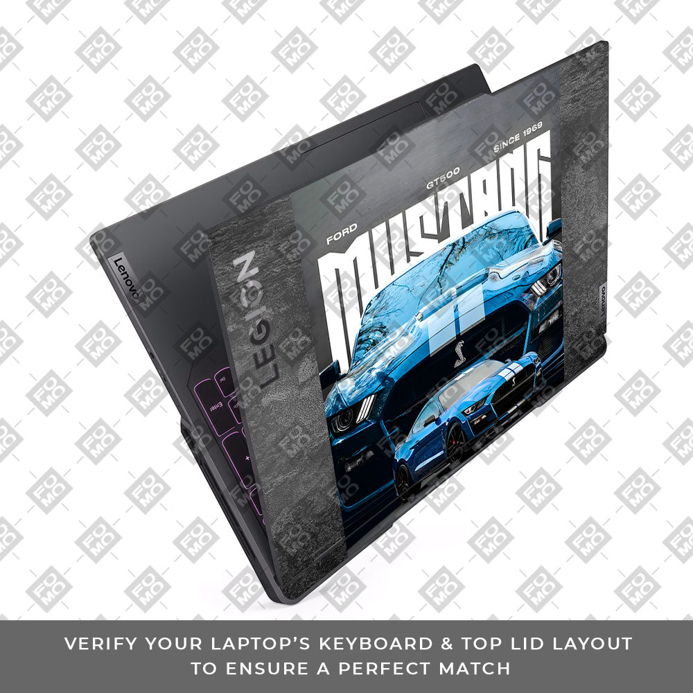 Ford Mustang GT500 Lenovo Legion 5 Pro 16IRX8 and 16IRX9 Laptop Skin