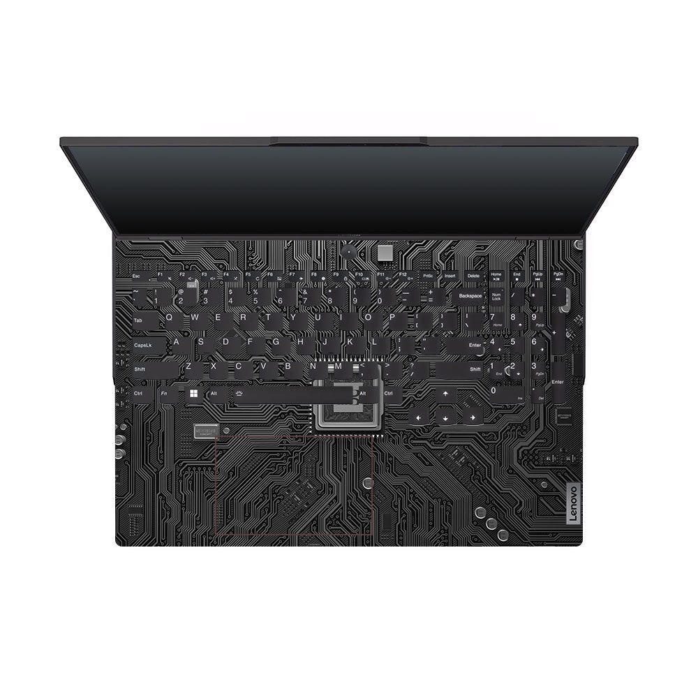 FOMO Circuit Dark Mode Lenovo Legion 5 Pro 16IRX8 and 16IRX9 Laptop Skin