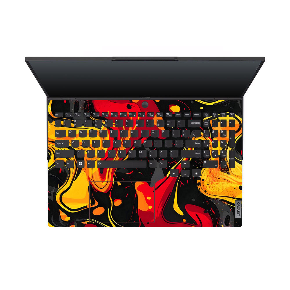 Lava Burst Lenovo Legion 5 Pro 16IRX8 and 16IRX9 Laptop Skin