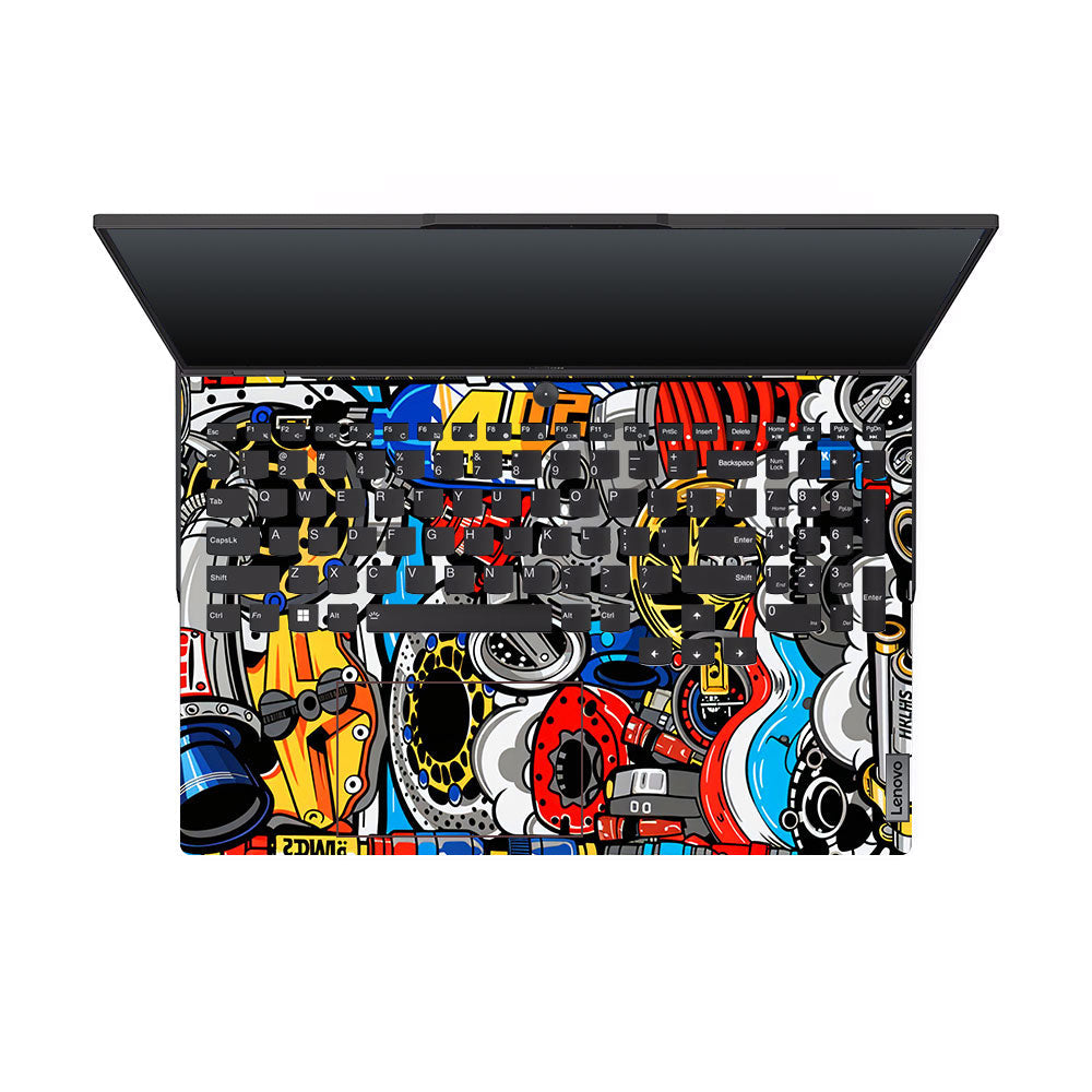 Mechanical Chaos Lenovo Legion 5 Pro 16IRX8 and 16IRX9 Laptop Skin