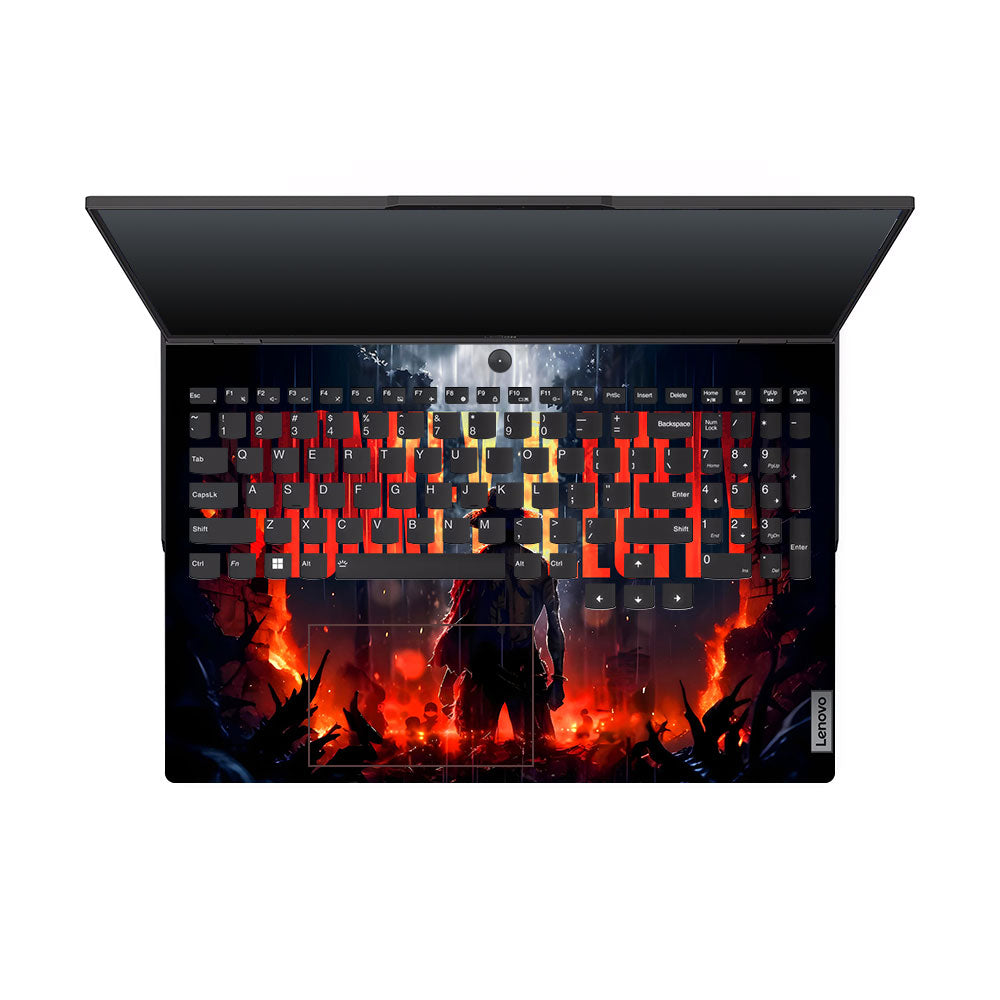 Monkey D. Luffy Blazing Red Lenovo Legion 5 Pro 16IRX8 and 16IRX9 Laptop Skin