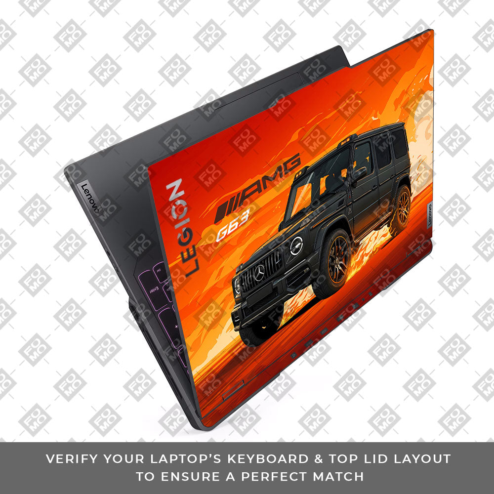 Mercedes AMG G63 Lenovo Legion 5 Pro 16IRX8 and 16IRX9 Laptop Skin