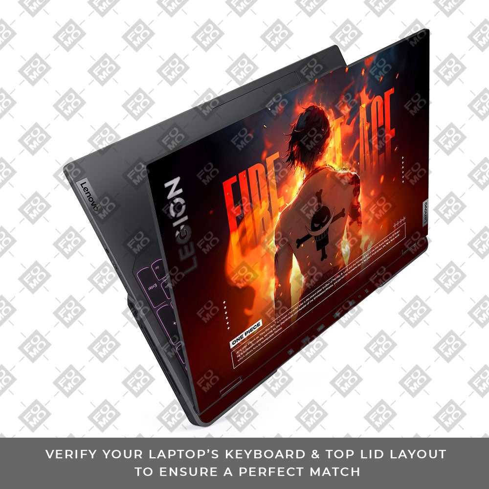 Fire Fist Ace Lenovo Legion 5 Pro 16IRX8 and 16IRX9 Laptop Skin