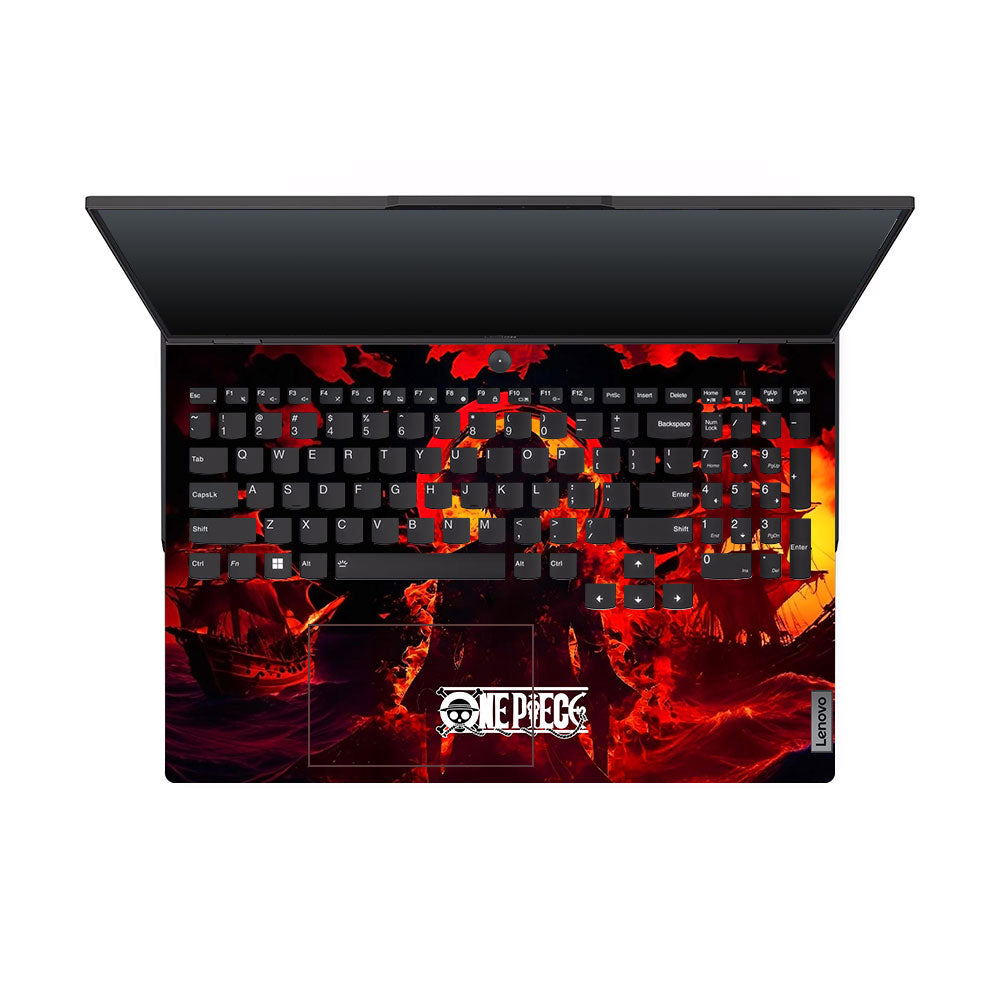 Burning Tide Pirate Lenovo Legion 5 Pro 16IRX8 and 16IRX9 Laptop Skin