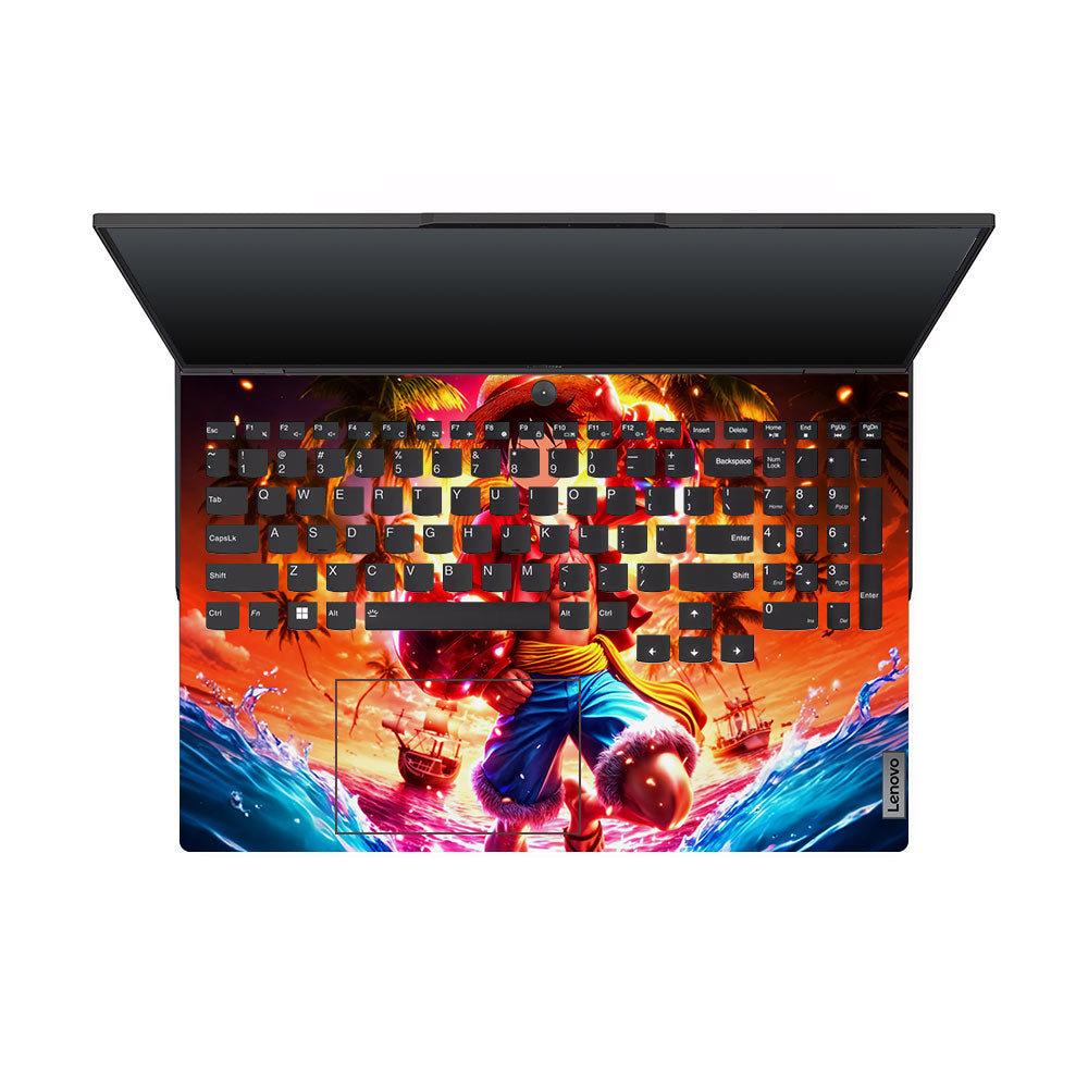 Golden Aura Pirate Lenovo Legion 5 Pro 16IRX8 and 16IRX9 Laptop Skin